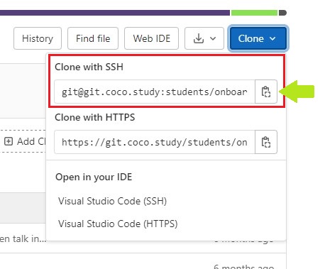 Clone Button Submenu